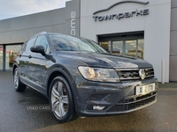 Volkswagen Tiguan MATCH TDI FULL SERVICE HISTORY REVERSE CAMERA SAT NAV PARKING SENSORS in Antrim