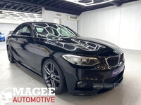 BMW 2 Series 2.0 220d M Sport Coupe 2dr Diesel Manual Euro 6 (s/s) (190 ps) in Down