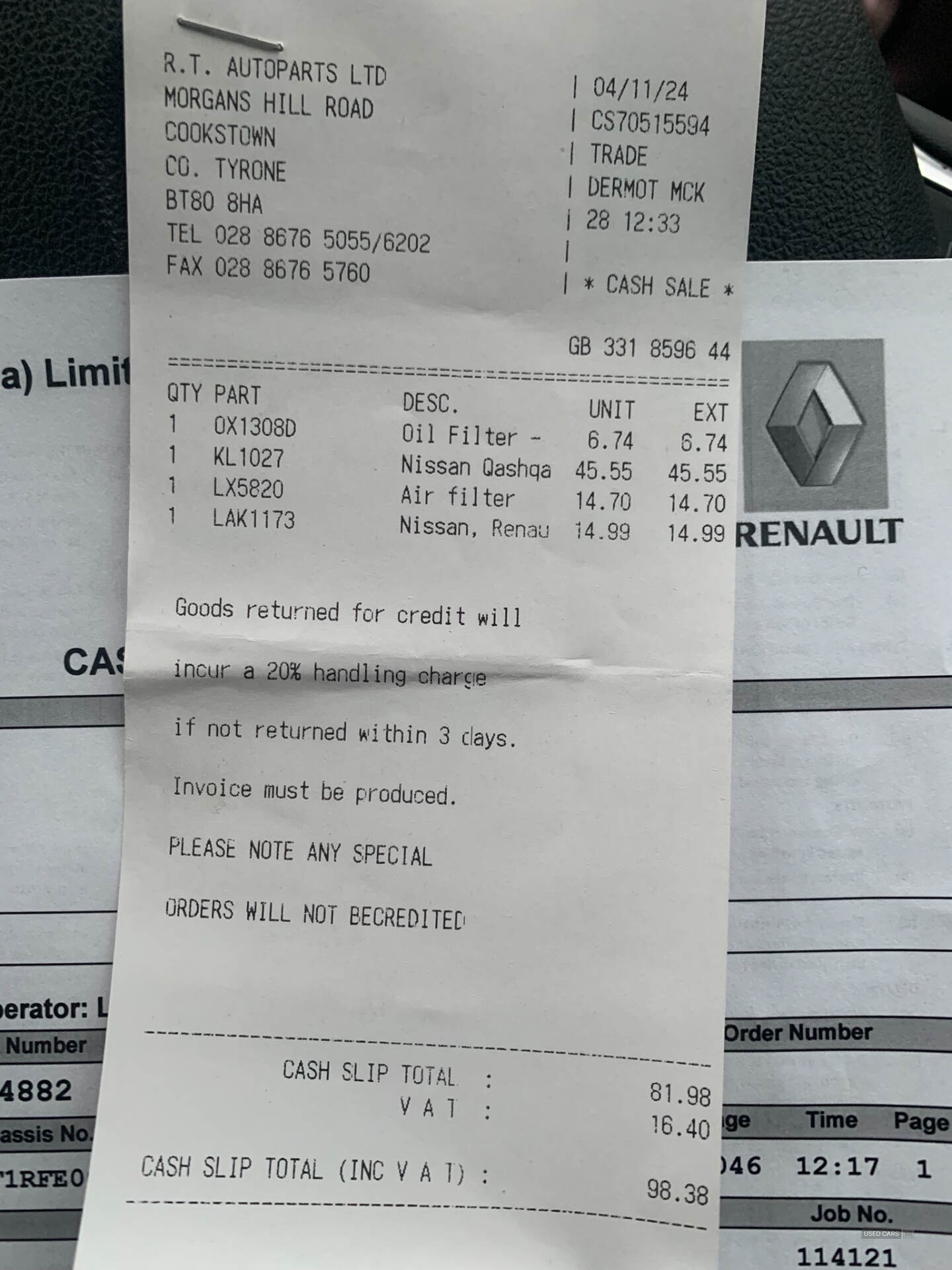 Dec 2019 Renault Kadjar 1.5 Blue dCi Play 5dr