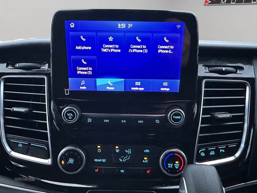 Sep 2020 Ford Tourneo Custom 2.0 EcoBlue 130ps Low Roof 9 Seater