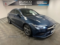 Mercedes-Benz CLA 1.3 CLA200 AMG Line Coupe 4dr Petrol 7G-DCT Euro 6 (s/s) (163 ps) service history, digital cockpit in Down