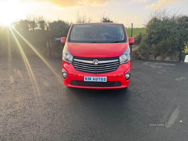 Oct 2016 Vauxhall Vivaro 2700 1.6CDTI 115PS Sportive H1 Van