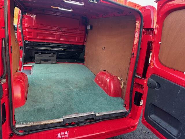 Oct 2016 Vauxhall Vivaro 2700 1.6CDTI 115PS Sportive H1 Van