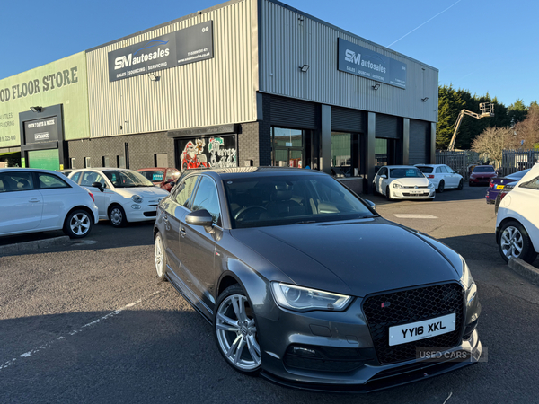 Audi A3 1.6TDI S-LINE 4dr in Down