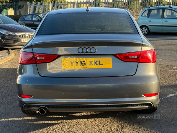 Audi A3 1.6TDI S-LINE 4dr in Down