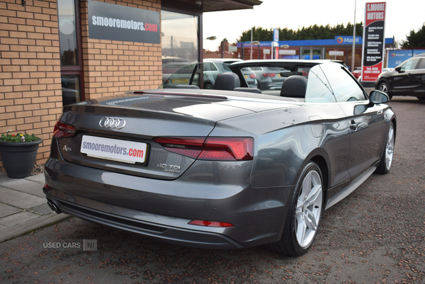 Audi A5 DIESEL CABRIOLET in Antrim