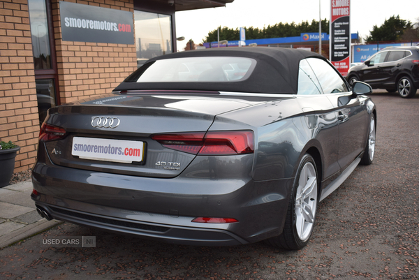 Audi A5 DIESEL CABRIOLET in Antrim