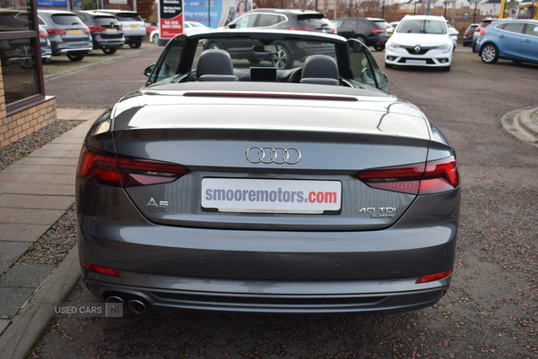 Audi A5 DIESEL CABRIOLET in Antrim