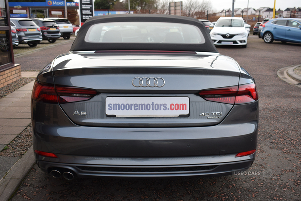 Audi A5 DIESEL CABRIOLET in Antrim