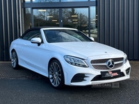 Mercedes-Benz C-Class 1.5 C200 MHEV AMG Line Cabriolet 2dr Petrol G-Tronic+ Euro 6 (s/s) (198 ps) in Armagh