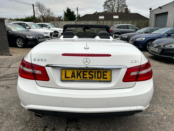 Mercedes E-Class DIESEL CABRIOLET in Down