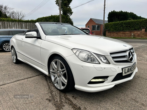 Mercedes E-Class DIESEL CABRIOLET in Down