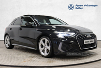 Audi A3 35 TFSI S Line 5dr in Antrim