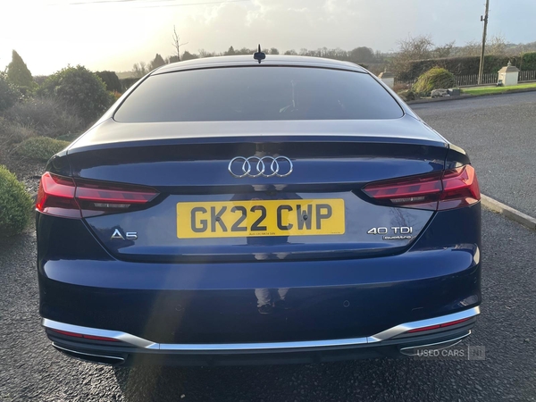 Audi A5 DIESEL SPORTBACK in Tyrone