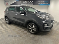 Kia Sportage 1.6 GDi 2 SUV 5dr Petrol Manual Euro 6 (s/s) (130 bhp) Bluetooth, Rear parking camera in Down