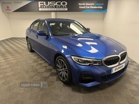 BMW 3 Series 2.0 330e 12kWh M Sport Saloon 4dr Petrol Plug-in Hybrid Auto Euro 6 (s/s) (292 ps) Full Leather, Sat Nav in Down