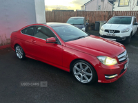 Mercedes C-Class DIESEL COUPE in Antrim