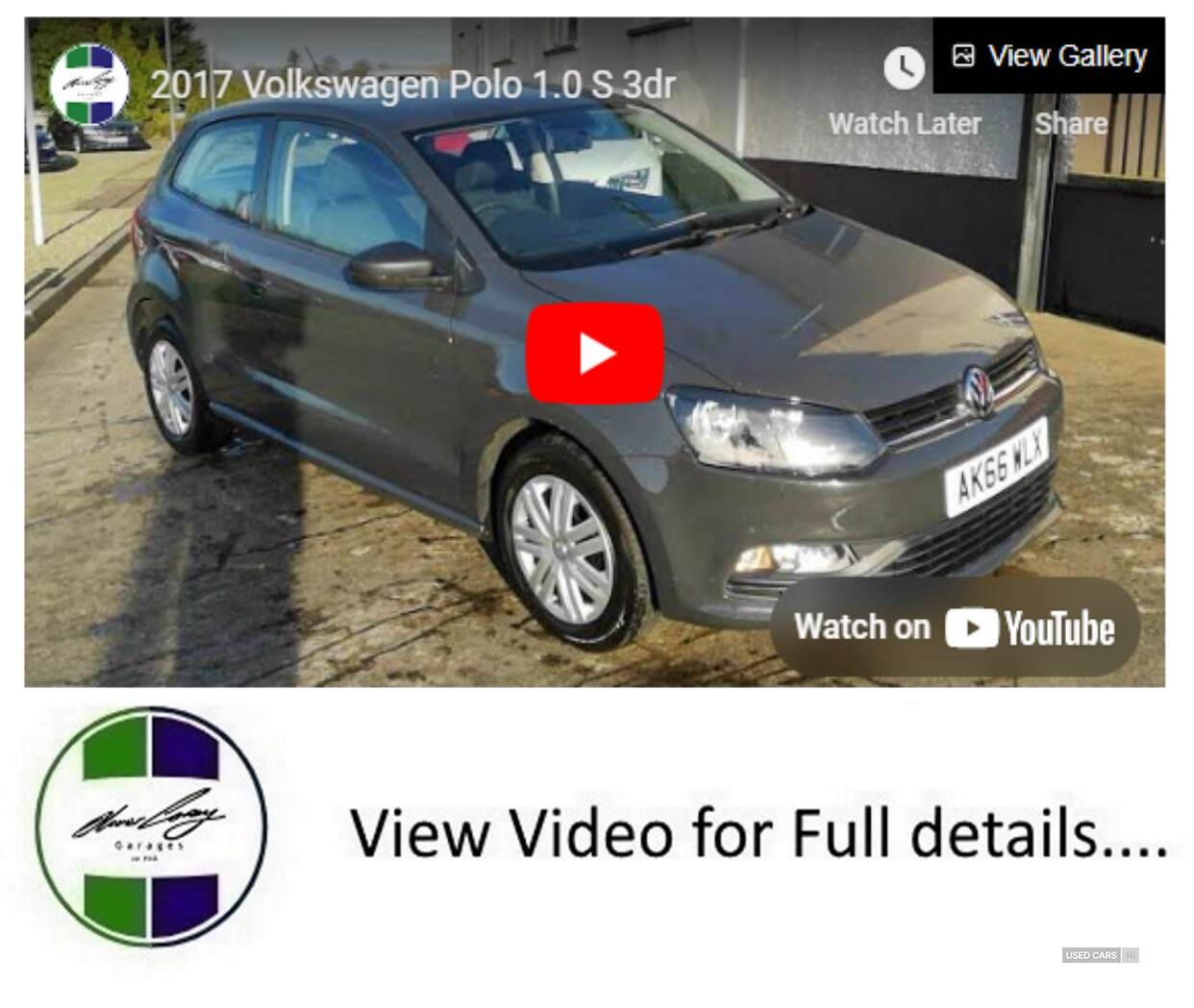 Volkswagen Polo HATCHBACK in Tyrone