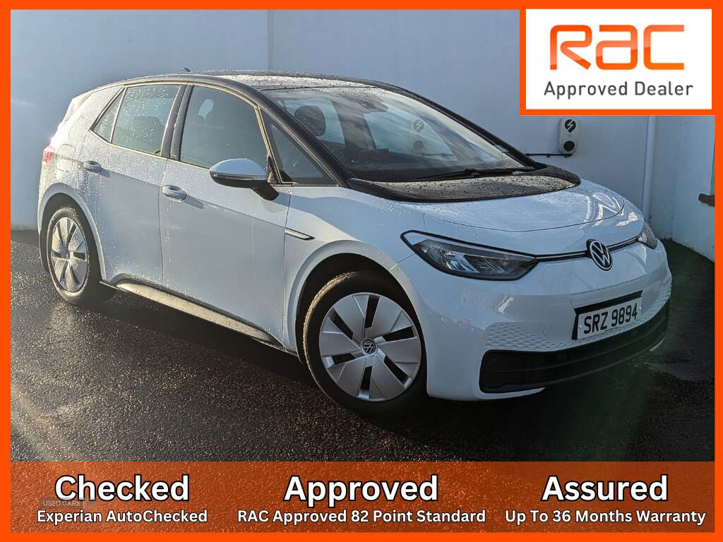Oct 2021 Volkswagen ID.3 110kW Life Pure Performance 45kWh 5dr Auto