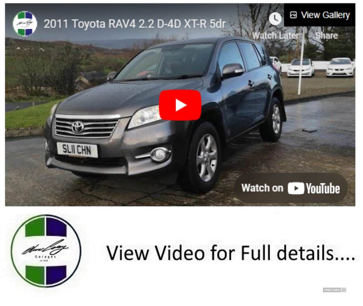 Toyota RAV4 DIESEL ESTATE in Tyrone