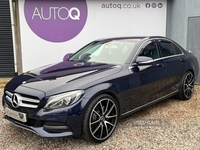 Mercedes-Benz C-Class 2.1 C220 BlueTEC Sport Saloon 4dr Diesel G-Tronic+ Euro 6 (s/s) (170 ps) in Antrim