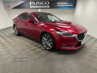 Mazda 6 2.0 SKYACTIV-G Sport Nav+ Saloon 4dr Petrol Manual Euro 6 (s/s) (165 ps) Rear Parking Camera, Sunroof in Down