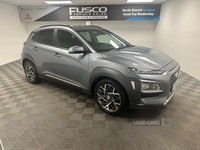 Hyundai Kona 1.6 h-GDi Premium SUV 5dr Petrol Hybrid DCT Euro 6 (s/s) (141 ps) Reverse camera, Automatic in Down