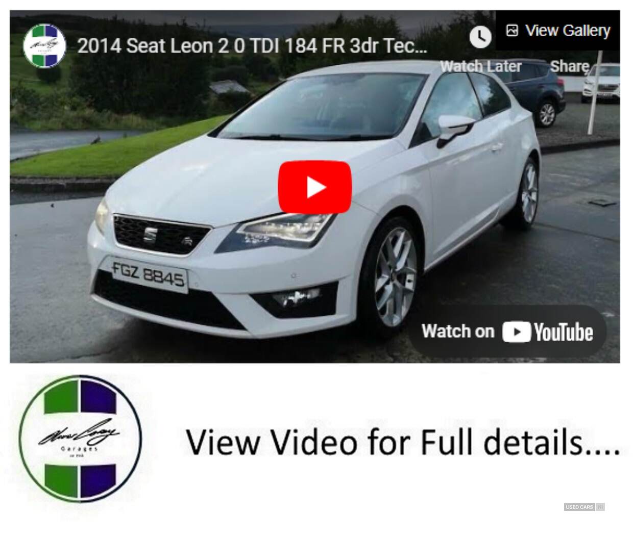 Seat Leon DIESEL SPORT COUPE in Tyrone