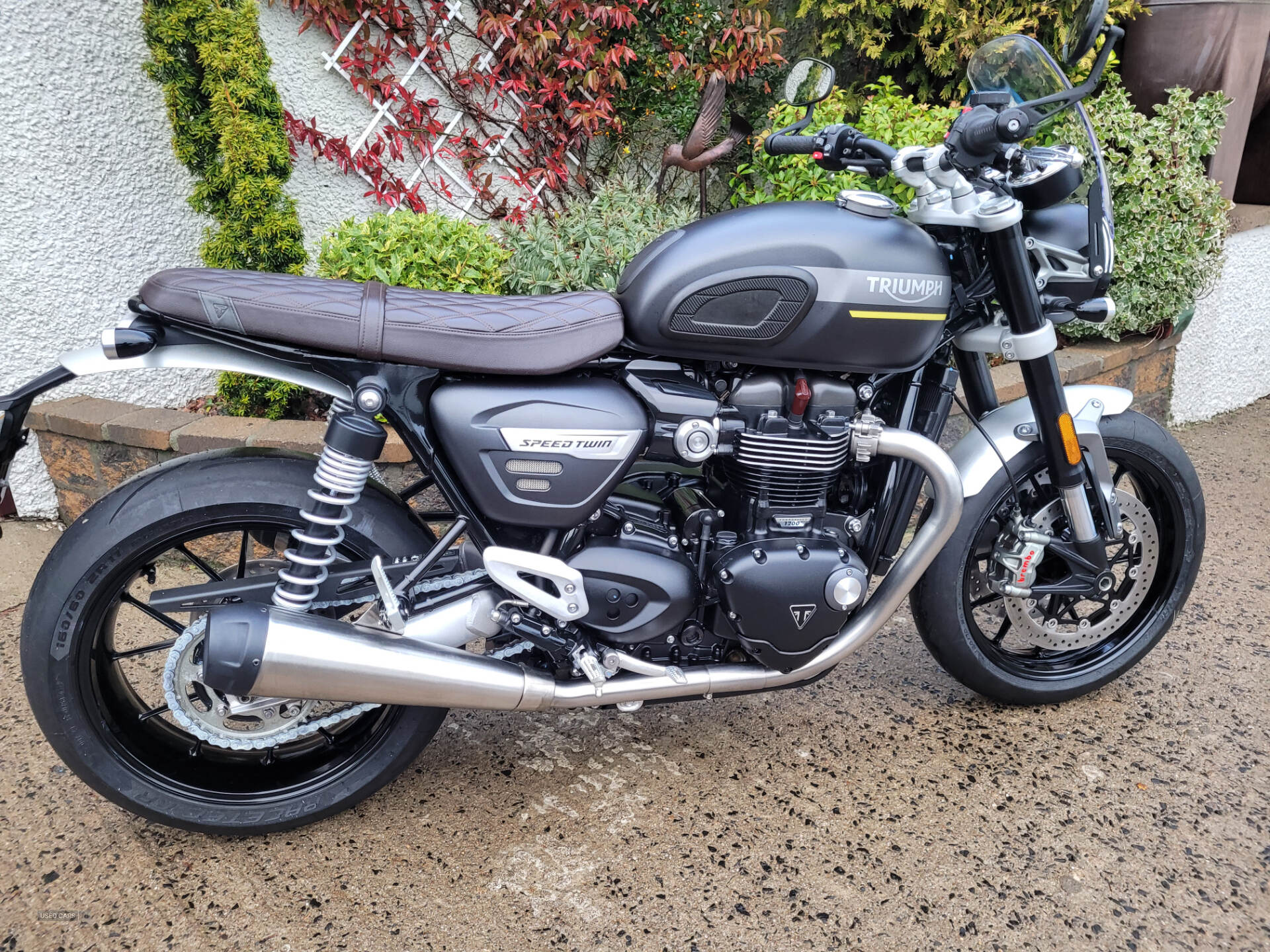 Sep 2021 Triumph Speed Twin 1200 Only 1680 Miles F.S.H SORRY NOW SOLD******
