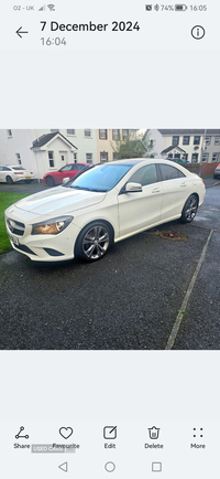 Mercedes CLA-Class CLA 220 CDI Sport 4dr Tip Auto in Down