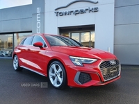 Audi A3 SPORTBACK TFSI S LINE MHEV REVERSE CAMERA HEATED SEATS FULL LEATHER PARKING SENSORS in Antrim