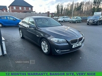 BMW 5 Series 2.0 520d SE Saloon 4dr Diesel Auto Euro 5 (s/s) (184 ps) 12 MONTH' S WARRANTY, AUTO in Down