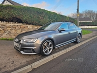 Audi A4 2.0 TDI S line Euro 6 (s/s) 4dr in Down