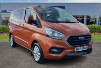 Ford Transit Custom 300 Limited L1 SWB Double Cab In Van 2.0 EcoBlue 130 ps Low Roof, HEATED SEATS, DIGITAL REAR VIEW CAMERA, TOW BAR, FULL LEATHER, CRUISE CONTROL in Antrim