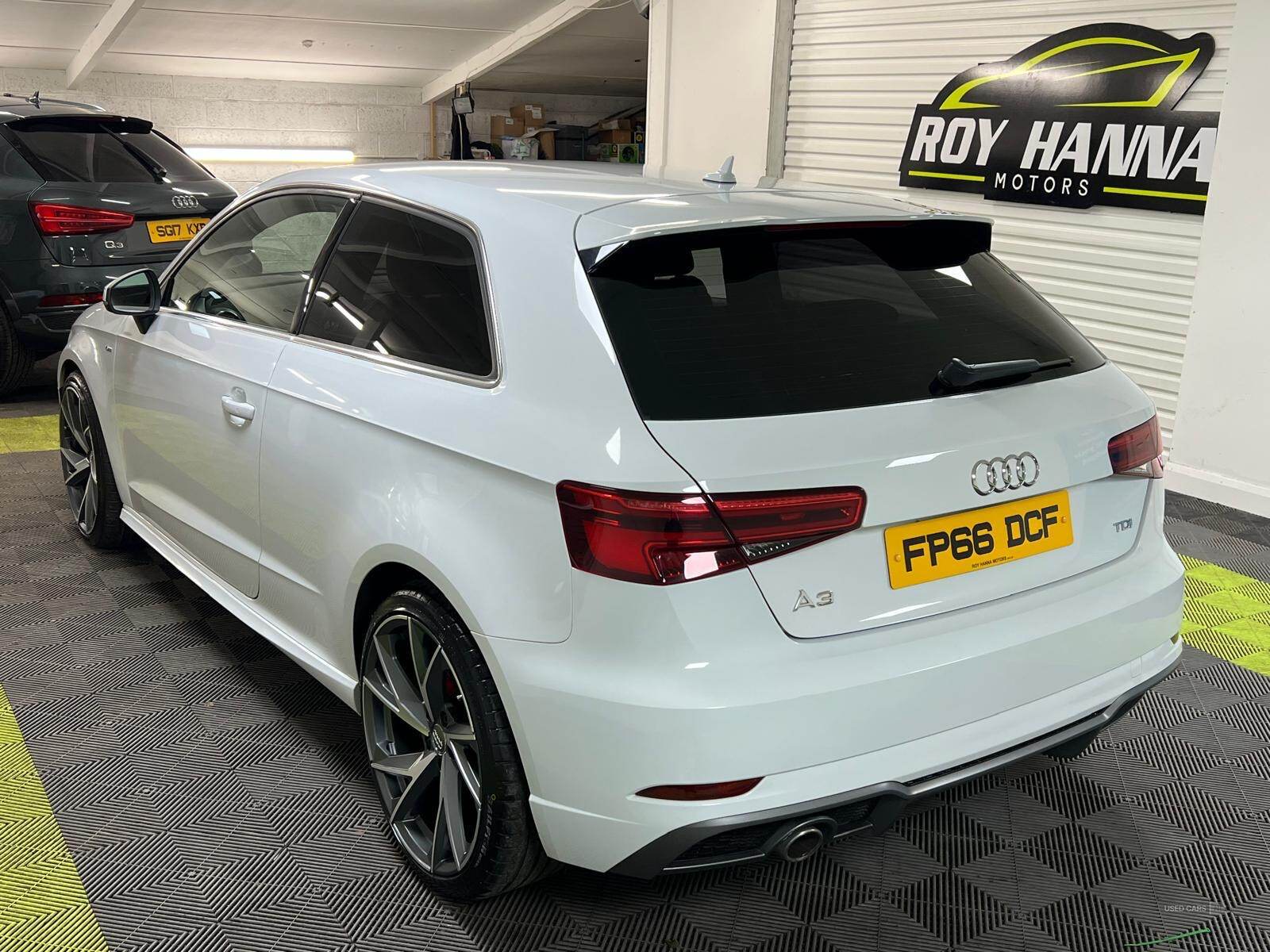 Sep 2016 Audi A3 1.6 TDI S Line 3dr