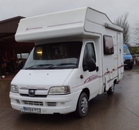 Peugeot Boxer Motorhome Elddis Autoquest 100 in Armagh