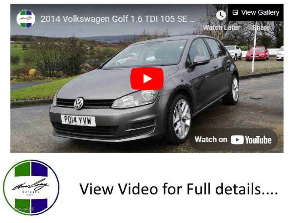 Volkswagen Golf DIESEL HATCHBACK in Tyrone