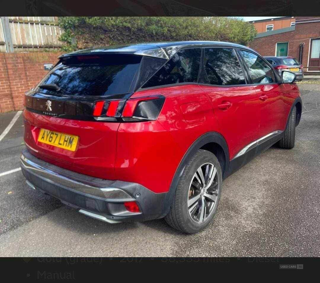 Peugeot 3008 DIESEL ESTATE in Armagh