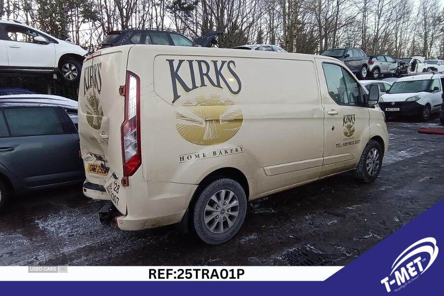 Jun 2019 Ford Transit Custom 2.0 EcoBlue 130ps Low Roof Limited Van Auto