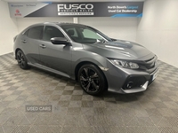 Honda Civic 1.0 VTEC SR 5d 128 BHP Automatic, Sat Nav in Down