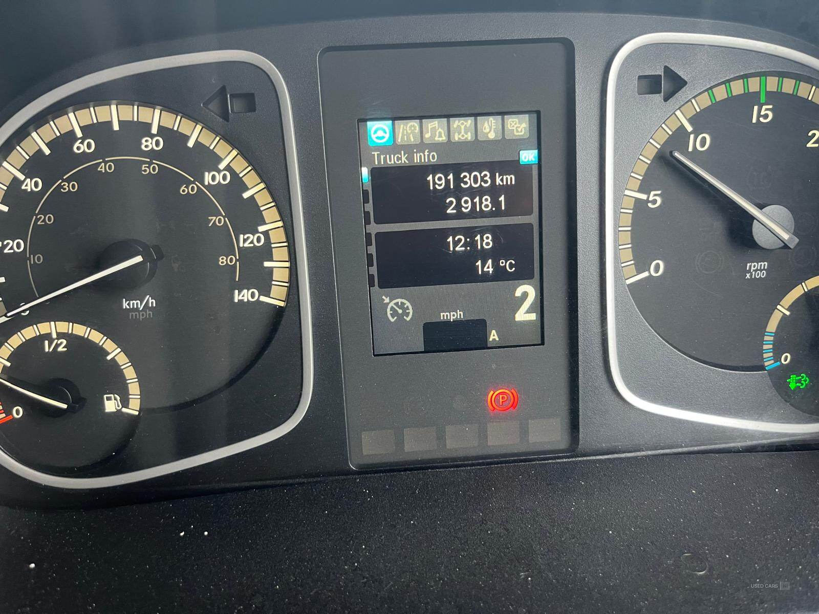 Mar 2015 Mercedes Atego 5.1L 1218 Blue Tec 6 180 BHP 20 Foot Chassis
