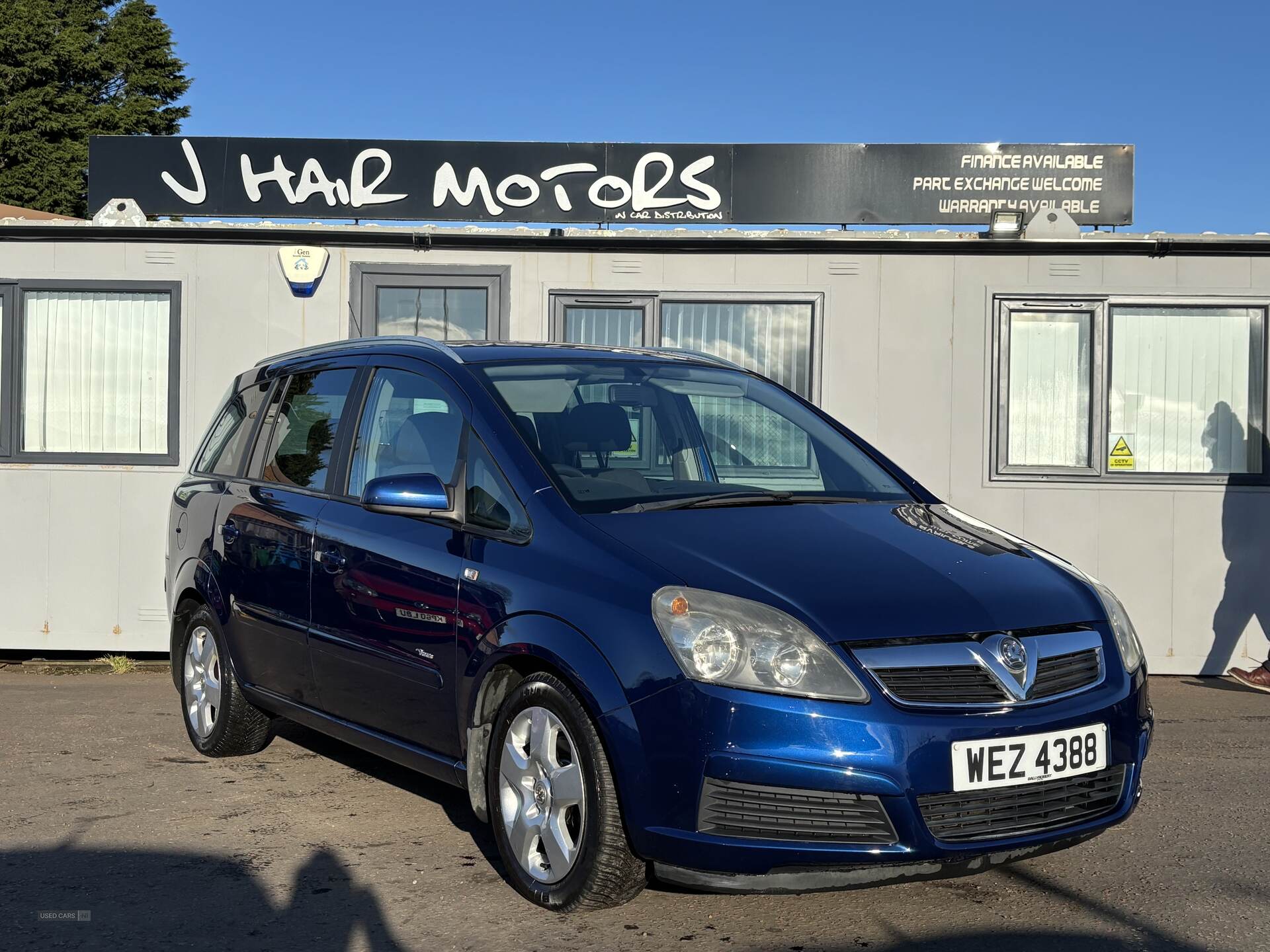 Jan 2009 Vauxhall Zafira 1.6i Breeze 5dr