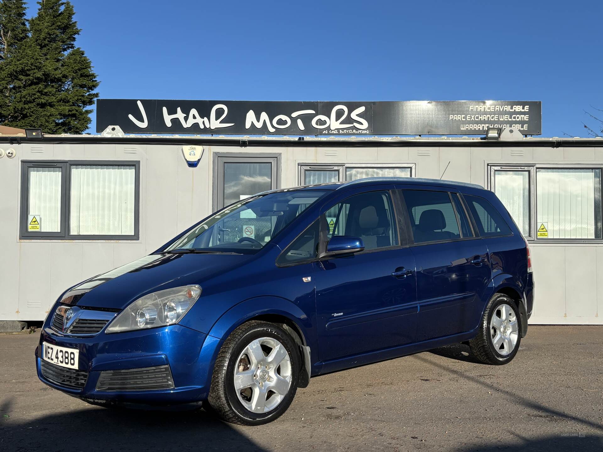 Jan 2009 Vauxhall Zafira 1.6i Breeze 5dr