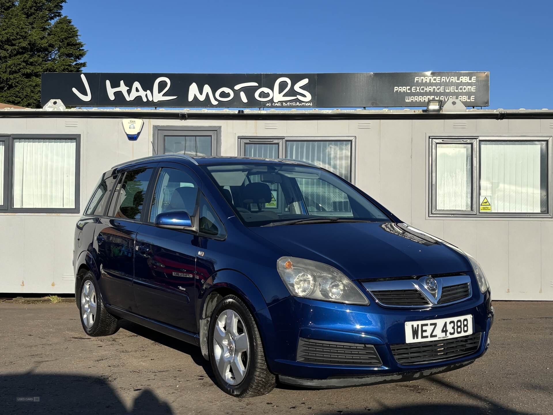 Jan 2009 Vauxhall Zafira 1.6i Breeze 5dr