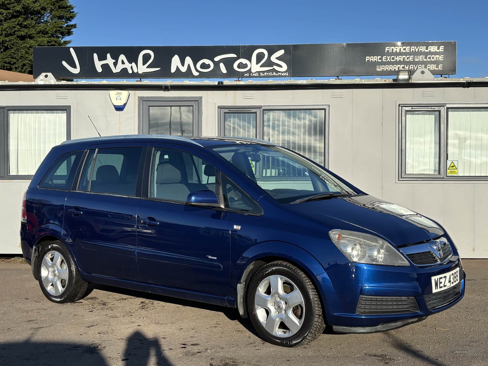 Jan 2009 Vauxhall Zafira 1.6i Breeze 5dr