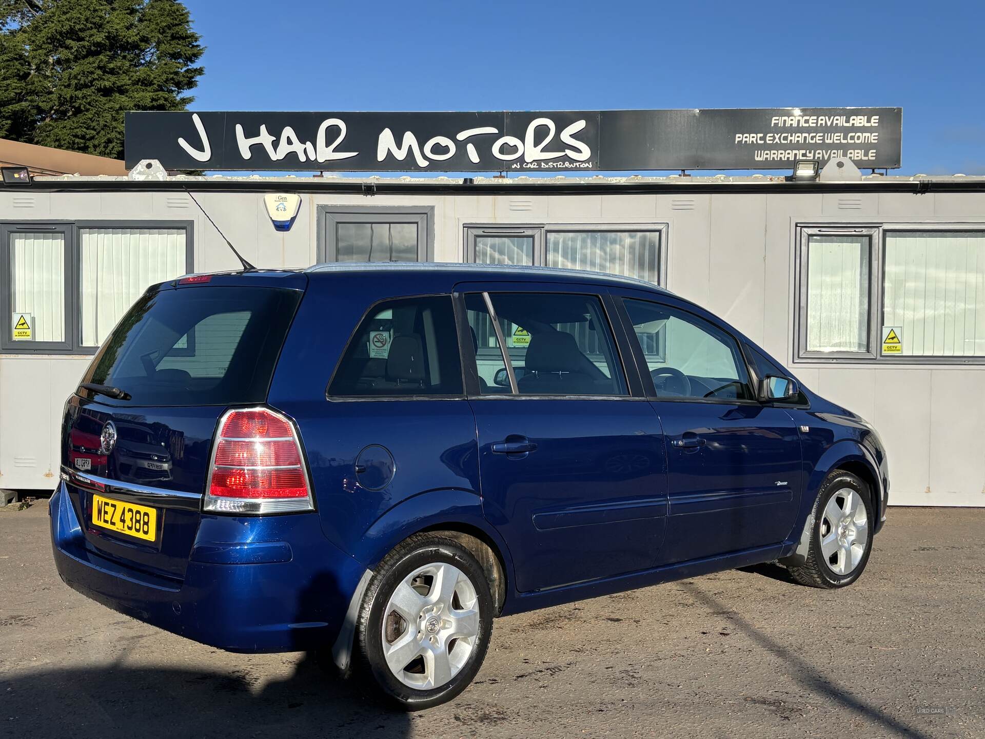 Jan 2009 Vauxhall Zafira 1.6i Breeze 5dr