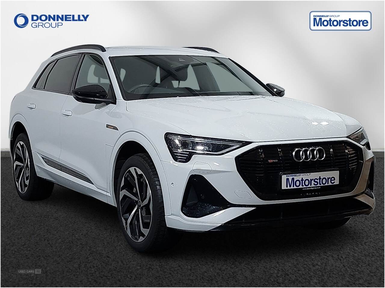 Aug 2021 Audi E-Tron 230kW 50 Quattro 71kWh Black Edition 5dr Auto