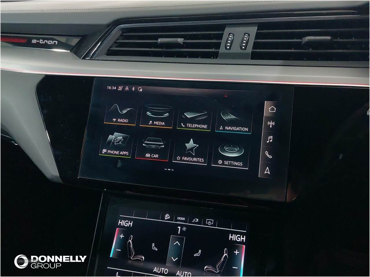 Aug 2021 Audi E-Tron 230kW 50 Quattro 71kWh Black Edition 5dr Auto