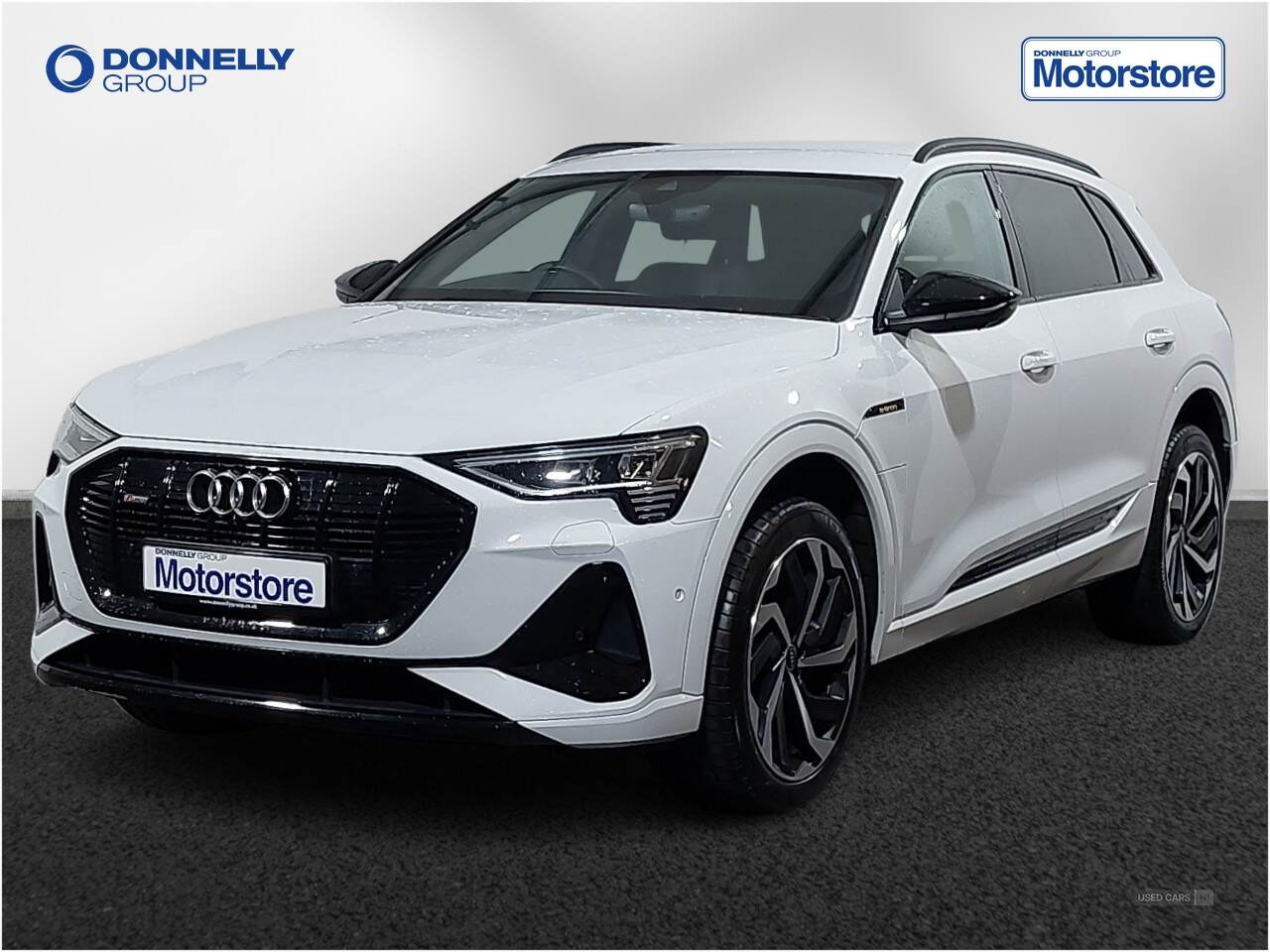 Aug 2021 Audi E-Tron 230kW 50 Quattro 71kWh Black Edition 5dr Auto