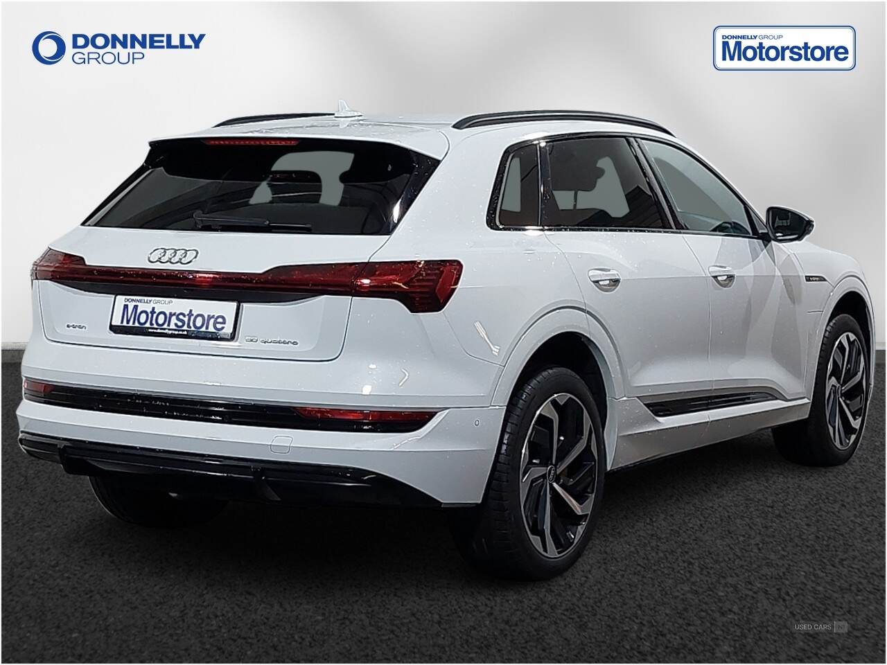 Aug 2021 Audi E-Tron 230kW 50 Quattro 71kWh Black Edition 5dr Auto